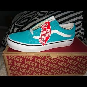 Old Skool scuba blue vans